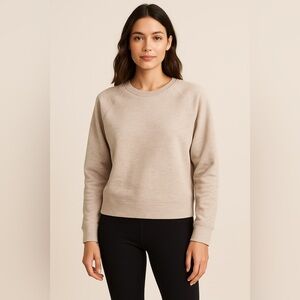 Haven Well Within French Terry Crewneck Sweatshirt NWT – Oatmeal Heather Size S